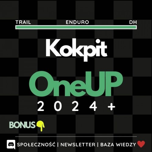 Kokpit OneUp | kierownica, mostek, gripy, edc
