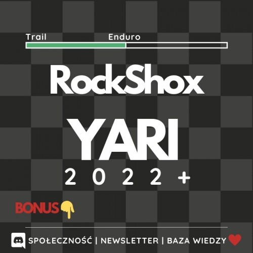 Amortyzatory Rock Shox Yari - to serio dobry ścieżkowiec