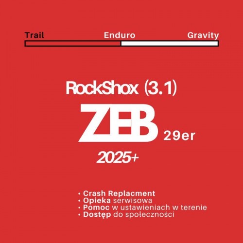 Amortyzatory Rock Shox Zeb Charger 3.1 | 29er | 2025