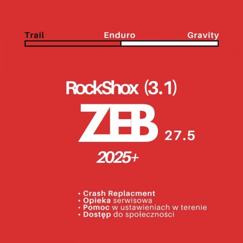Amortyzatory Rock Shox Zeb Charger 3.1 | 27.5 | 2025