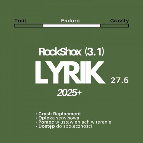 Amortyzatory Rock Shox Lyrik Charger 3.1 | 27.5 | 2025