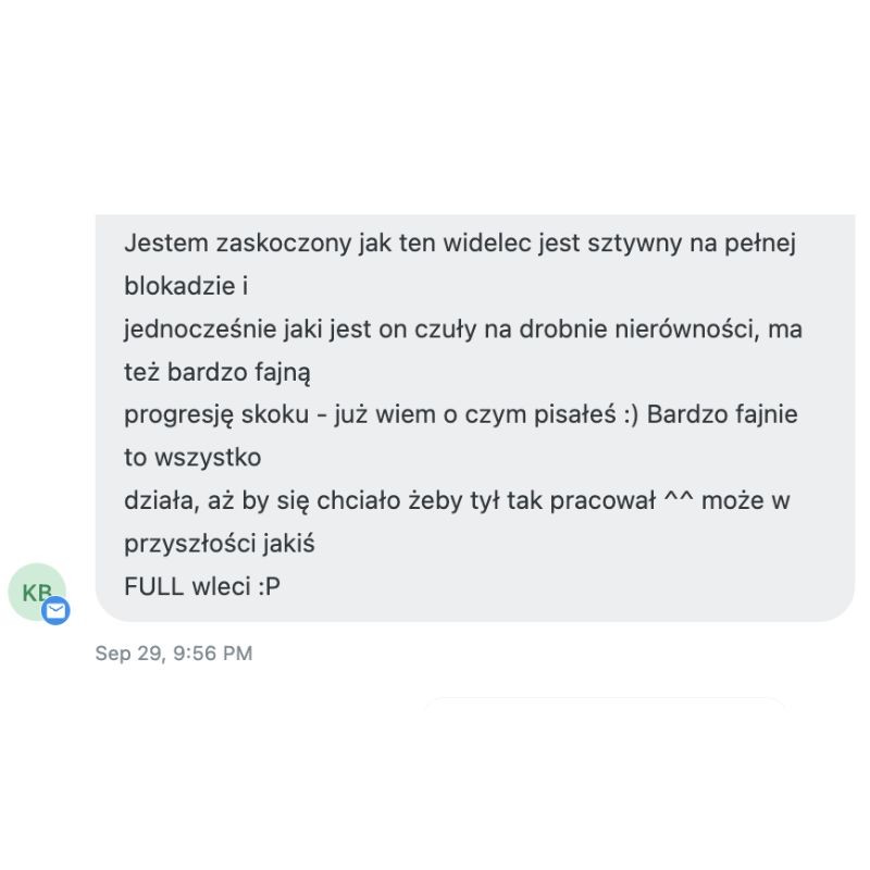 Sztywna blokada, czułość i świetna progresja widelca RockShox SID | opinia o Zumbi Store | 4122