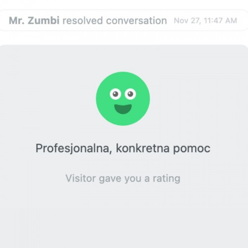 Opinie Zumbi Store | Doradztwo na Czacie | 4600