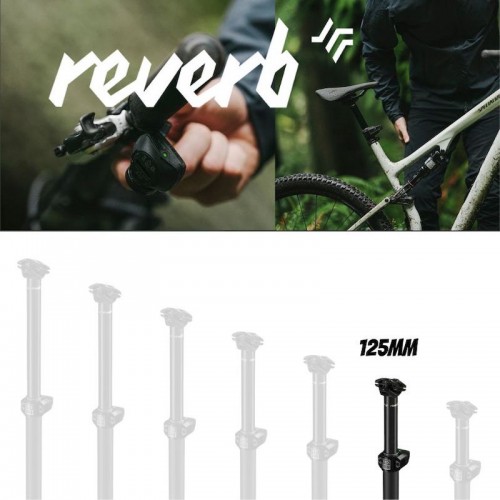 Sztyca regulowana RockShox Reverb AXS B1 2026 | bezprzewodowa AXS | 125 mm | USB-C