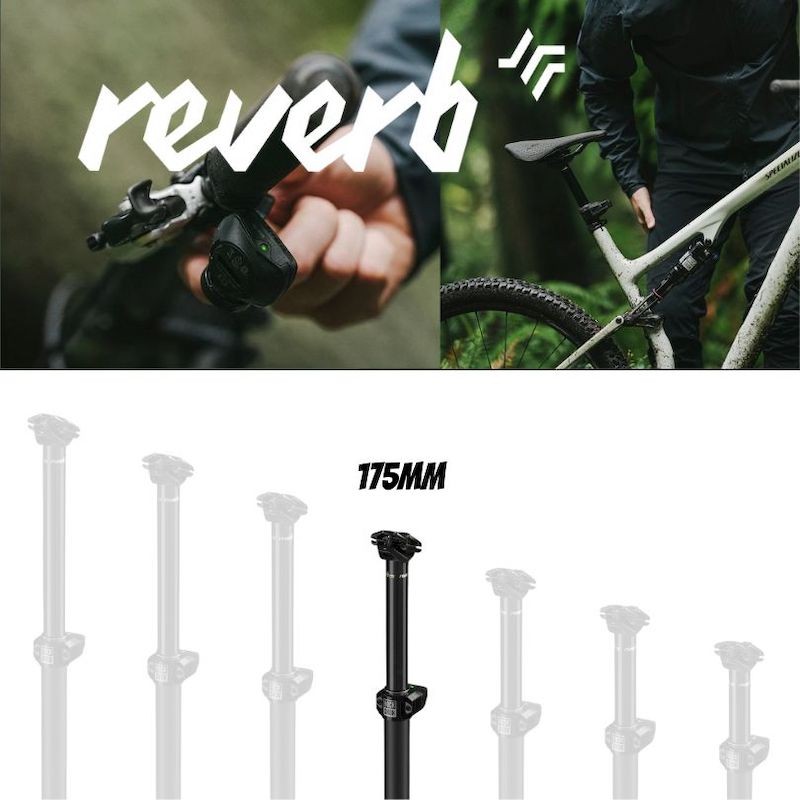 Sztyca regulowana RockShox Reverb AXS B1 2026 | bezprzewodowa AXS | 175 mm | USB-C
