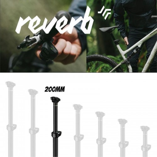 Sztyca regulowana RockShox Reverb AXS B1 2026 | bezprzewodowa AXS | 200 mm | USB-C