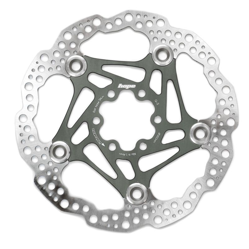 Pływająca tarcza hamulcowa Hope Floating Rotor | 6 śrub | CL | szara