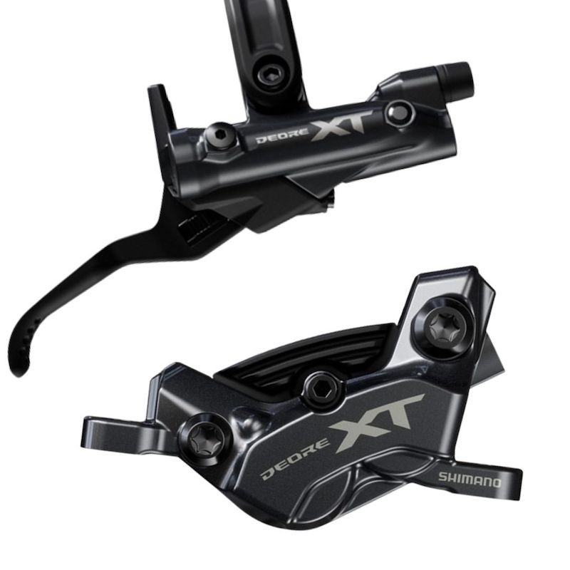 Hamulec Shimano Deore XT BL-M8200 i M8220 z radiatorem | Wersja Trail, Enduro