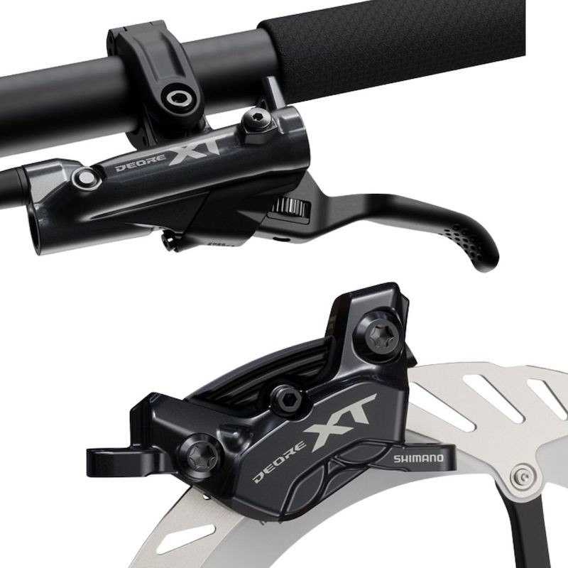 Hamulec Shimano Deore XT BL-M8200 i M8200 | kompletny zestaw | Wersja XC