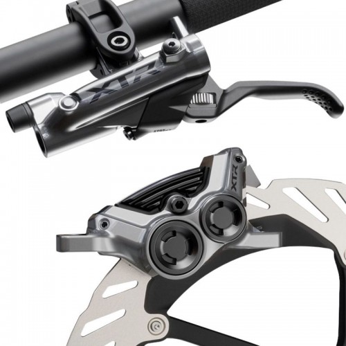Hamulec Shimano XTR BL-M9220 i BR-M9220 z radiatorem | Wersja Trail, Enduro | kompletny zestaw
