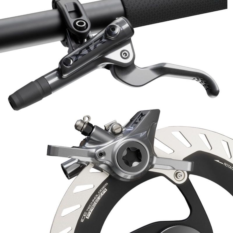 Hamulec Shimano XTR BL-M9200 i BR-M9200 | Wersja XC- kompletny zestaw
