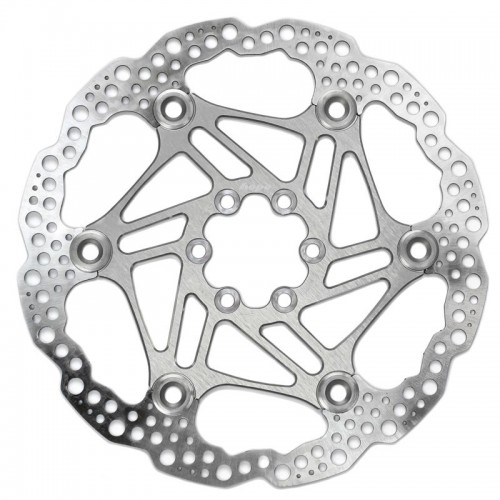 Pływająca tarcza hamulcowa Hope Floating Rotor | 6 śrub | CL | srebrna