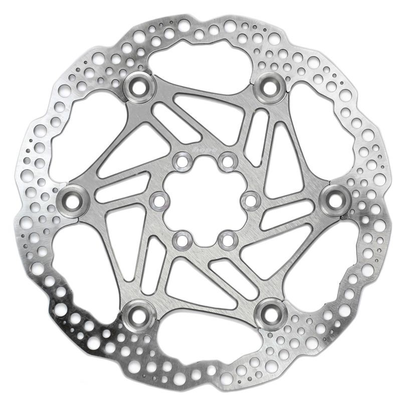 Pływająca tarcza hamulcowa Hope Floating Rotor | 6 śrub | CL | srebrna