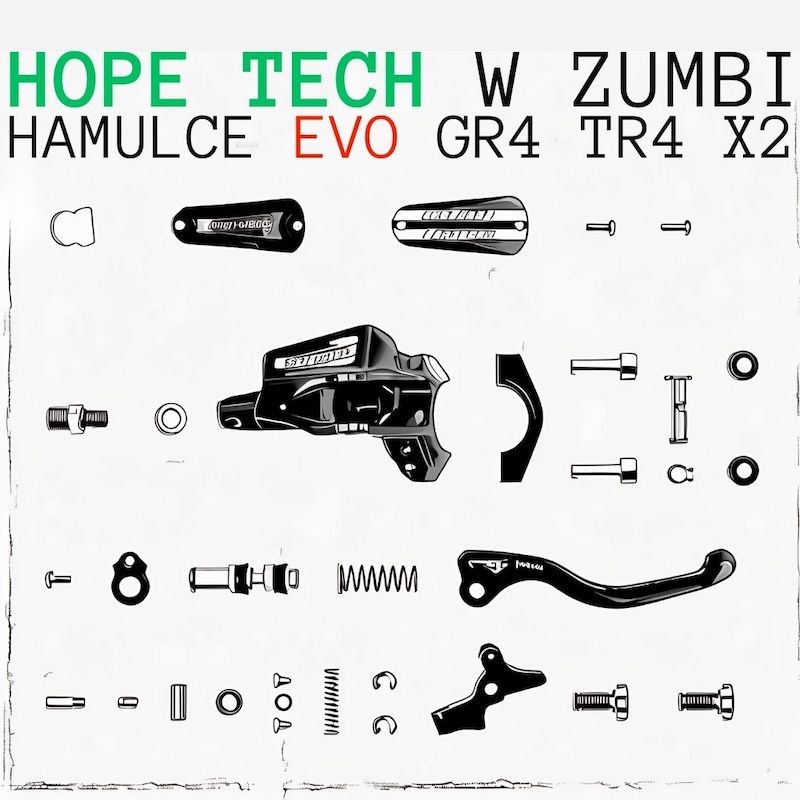 Tarcze, klocki, adaptery Hope