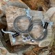 Hope Evo GR4 hamulec hydrauliczny | oplot stalowy | srebrny RAW | 2026+